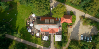 Landhuis-drone