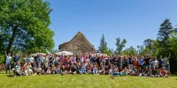 Landhuis-groepsfoto