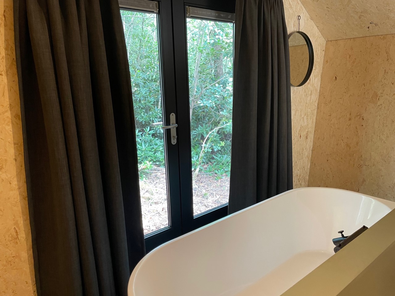 Tiny house met ligbad