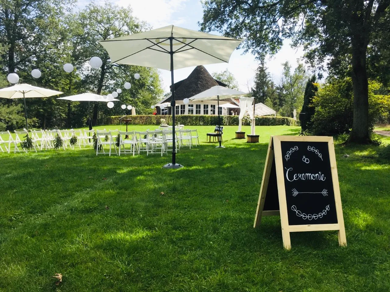 Trouwceremonie in Overijssel