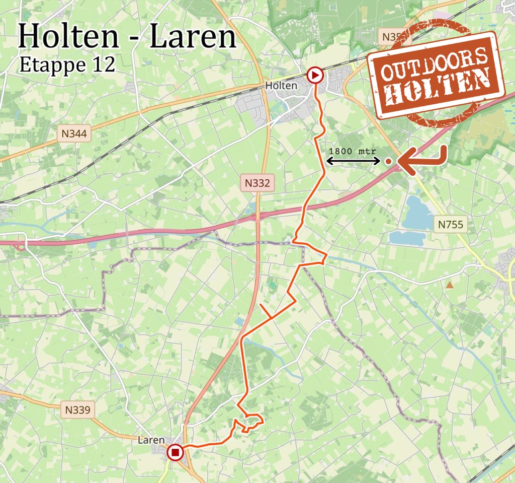 Pieterpad Holten (etappe 12)