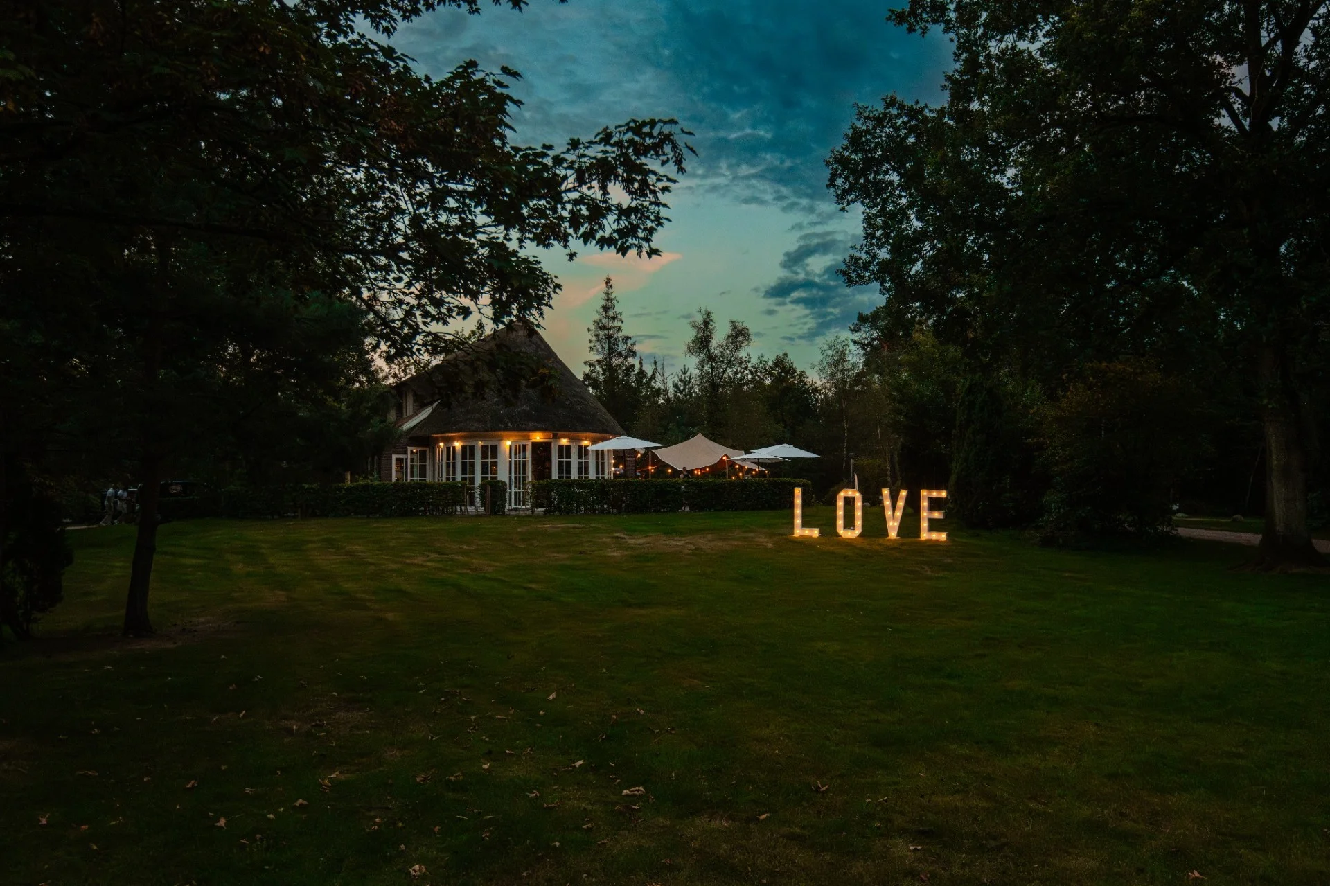 Trouwen op camping